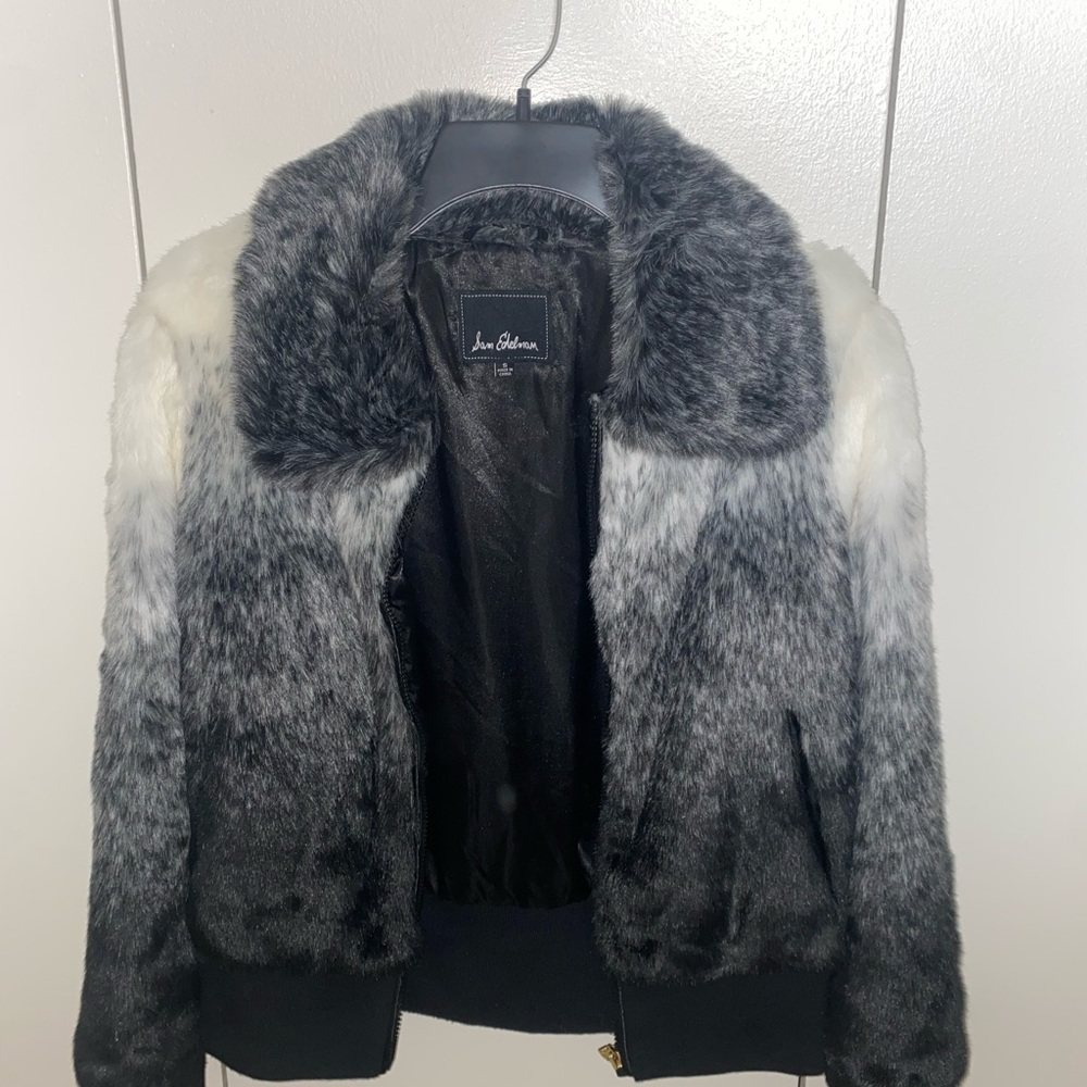 Sam Edelman ombré bomber jacket